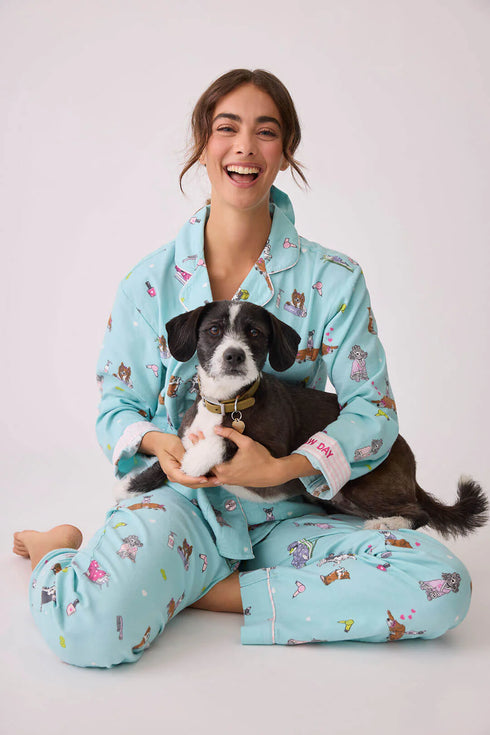 PJ Salvage Flannels Pj Set
